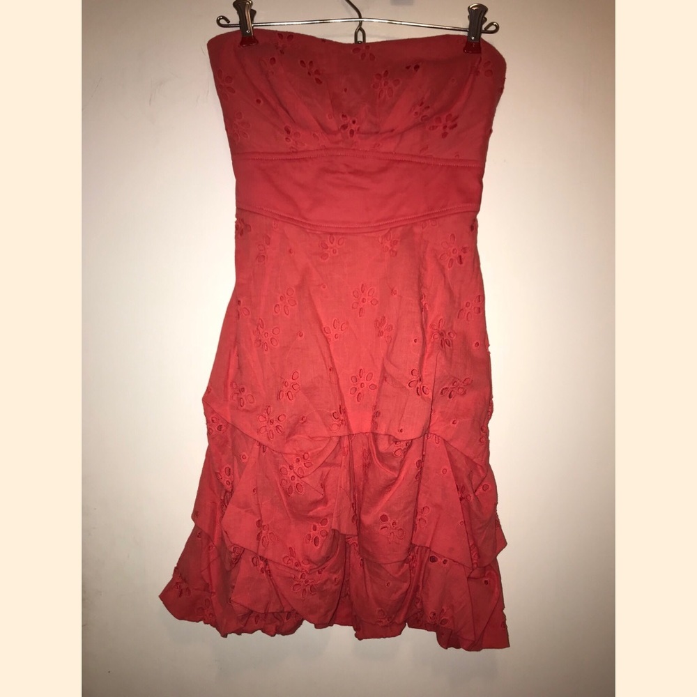 Strapless bodycon dress